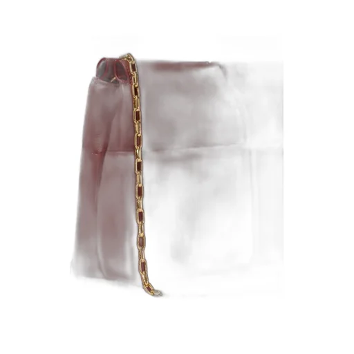 Snip Chain-Linked Clutch Bag