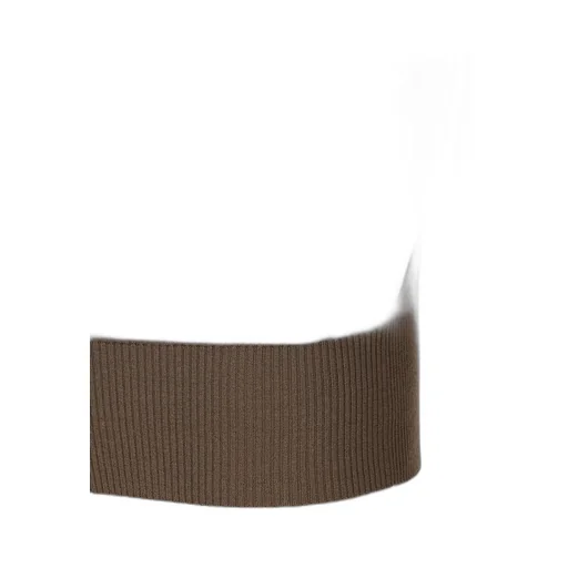 Equestrian Knight Motif Roll-Neck Jumper