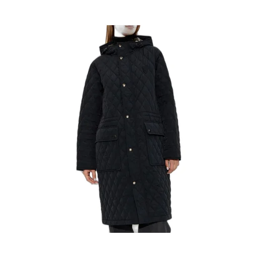 Quilted Hooded Down Coat