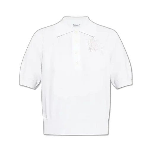 Ekd Short Sleeved Knitted Polo Top