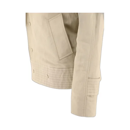 Double-Breasted Trench Jacket