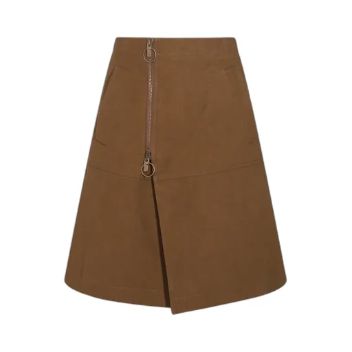 A-Line High Waist Skirt