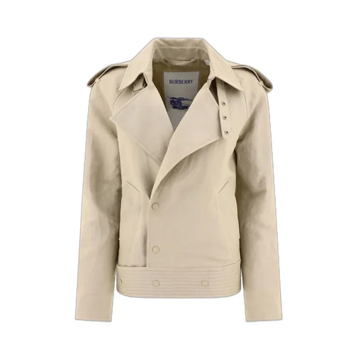 Double-Breasted Trench Jacket