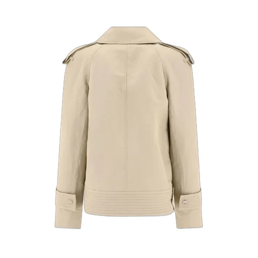 Double-Breasted Trench Jacket