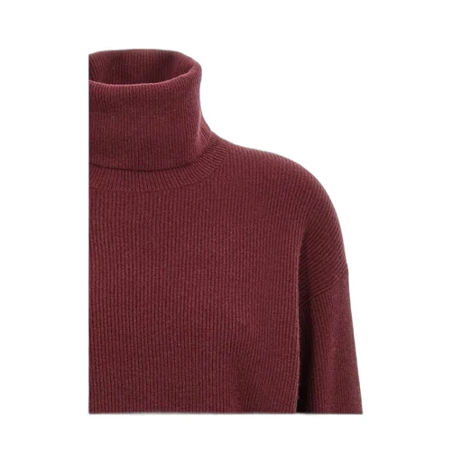Roll-Neck Knitted Jumper