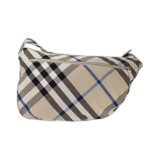 Shield Checked Messenger Bag