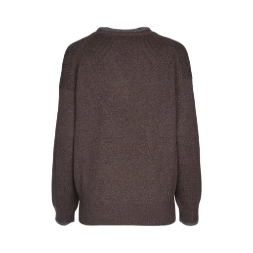 V-Neck Long-Sleeved Jumper