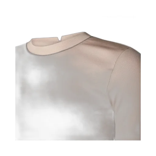 Crewneck Short-Sleeved Top