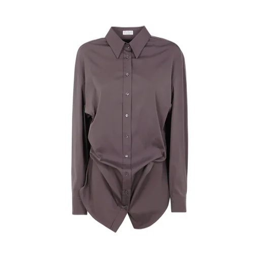 Long-Sleeved Buttoned Shirt