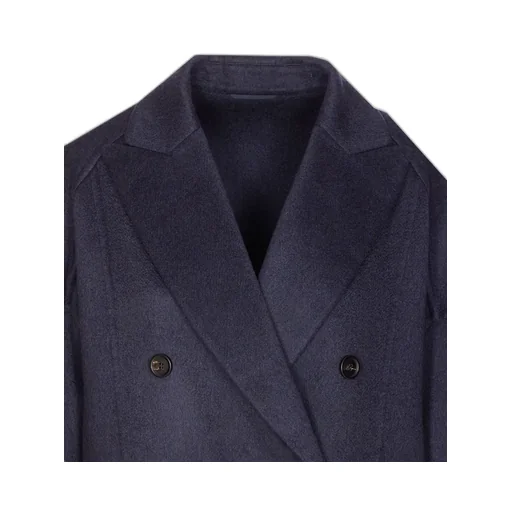 Double Breasted Long-Sleeved Coat