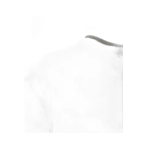 Chain-Trim Crewneck T-Shirt