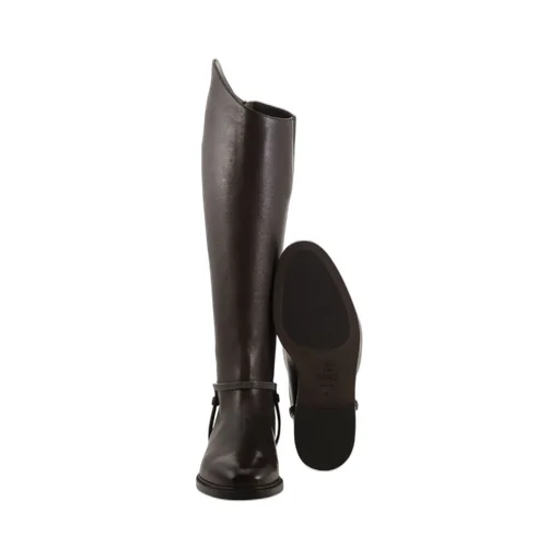 Buckle-Strap Boots