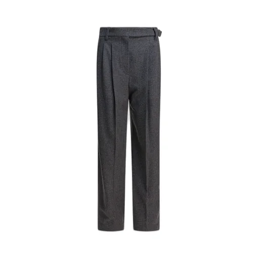 Pleated Belted Pants