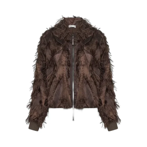Monili Embroidered Zipped Jacket