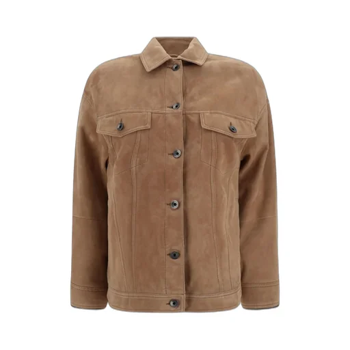 Shiny Cuff Couture Four-Pocket Jacket