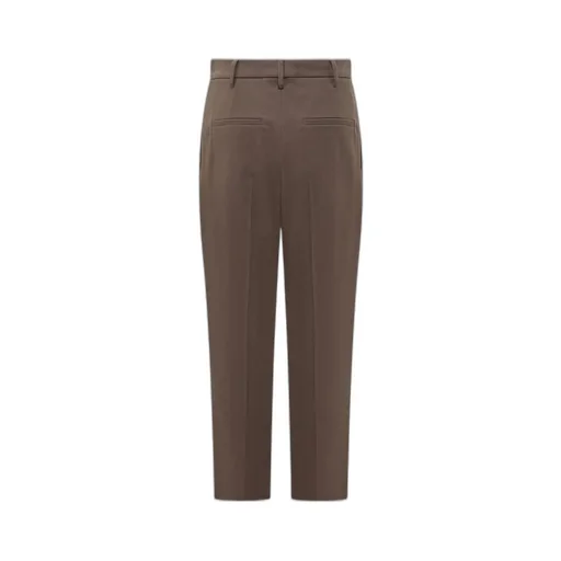 Pleated Straight Leg Pants