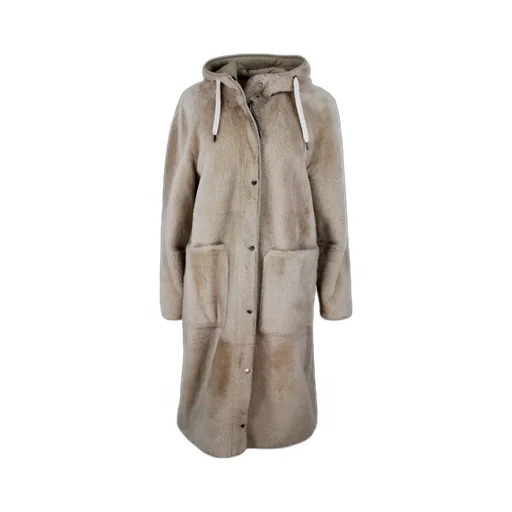 Reversible Drawstring Coat