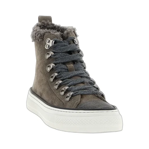 Precious Toe Lace-Up Sneakers