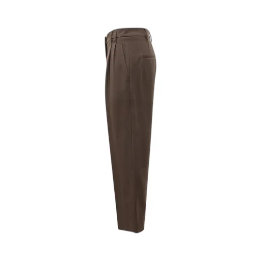 Pleated Straight Leg Pants