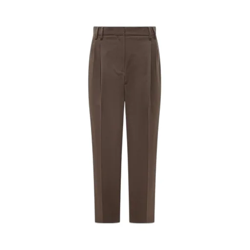 Pleated Straight Leg Pants