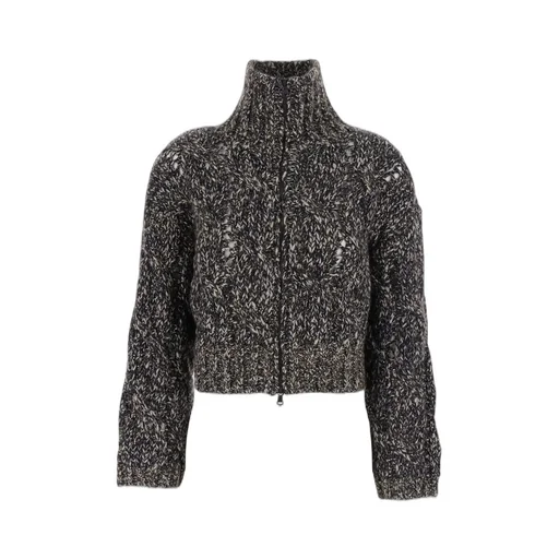 Long Sleeved Zip-Up Cardigan