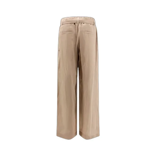 Belted Wide-Leg Trousers