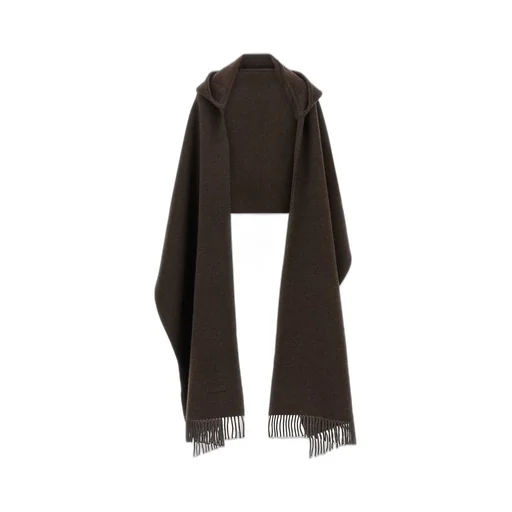 Knitted Fringed Scarf