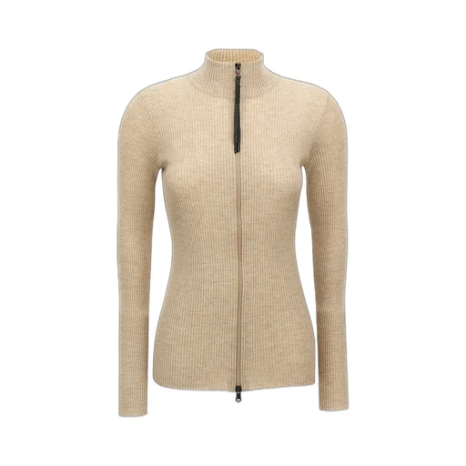 Long Sleeved Zipped Top