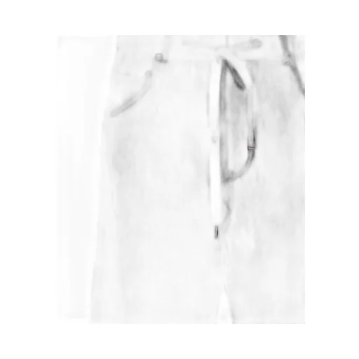 Drawstring Straight-Leg Trousers