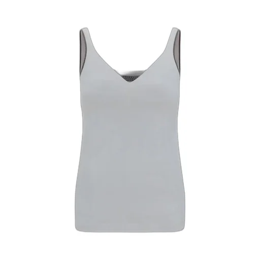 Slim-Fit V-Neck Tank Top