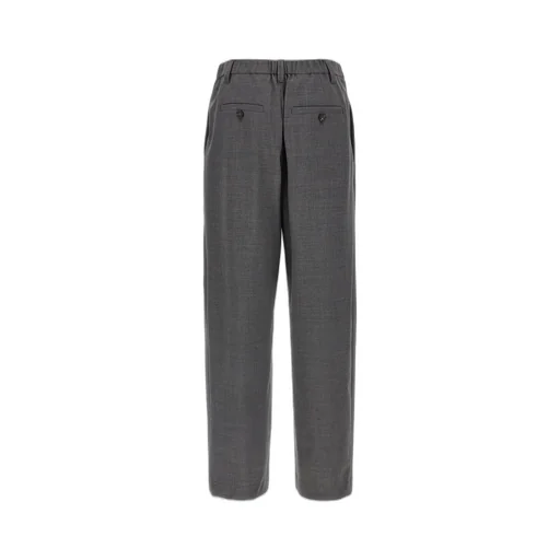 Sartorial Baggy Wide-Leg Trousers