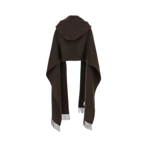 Knitted Fringed Scarf