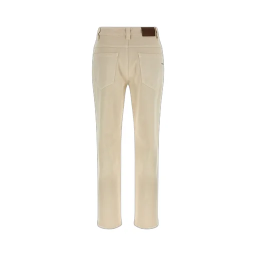 Logo Patch Straight Leg Jeans