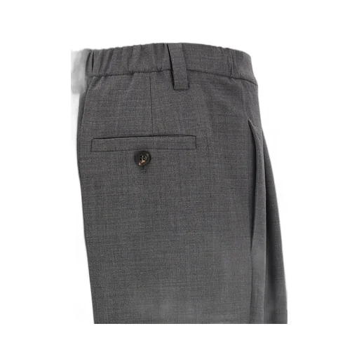 Sartorial Baggy Wide-Leg Trousers