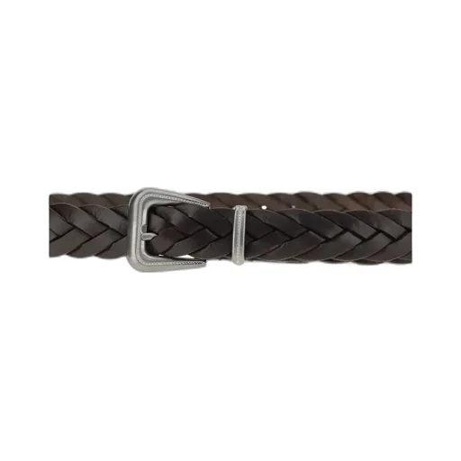 Buckle Fastened Braided Belt