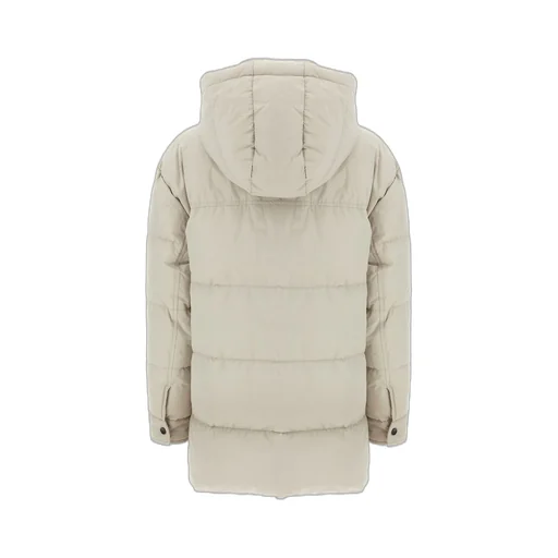 Knitted Neck Down Jacket