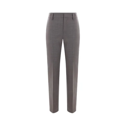 High-Waist Tailored Trousers
