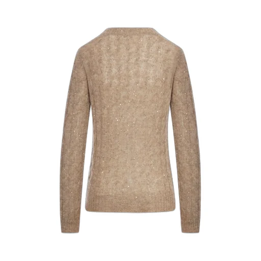 Embellished V-Neck Jumper