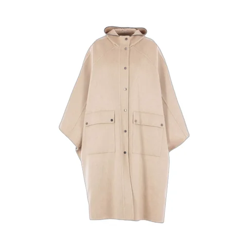 Button-Up Long-Sleeved Coat