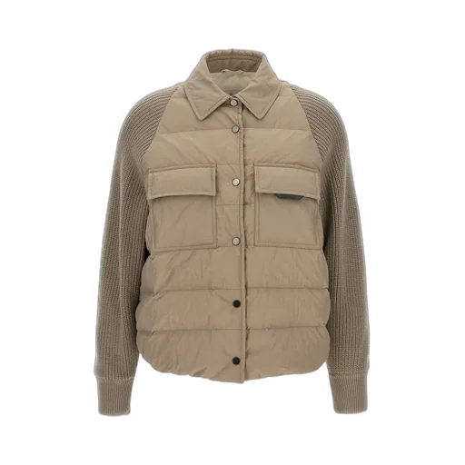 Long-Sleeved Buttoned Jacket