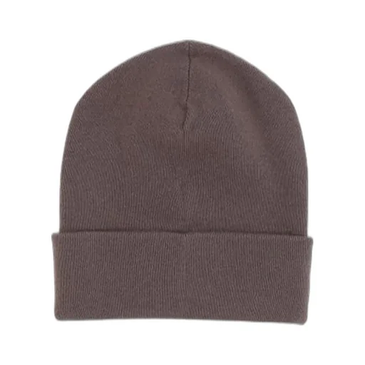 Turn-Up Hem Knitted Beanie