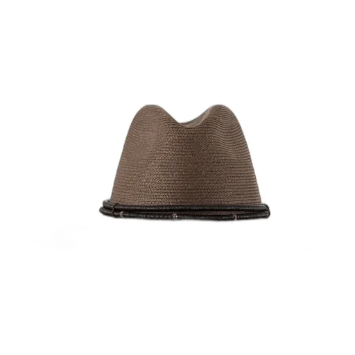 Embellished Wide-Brim Fedora