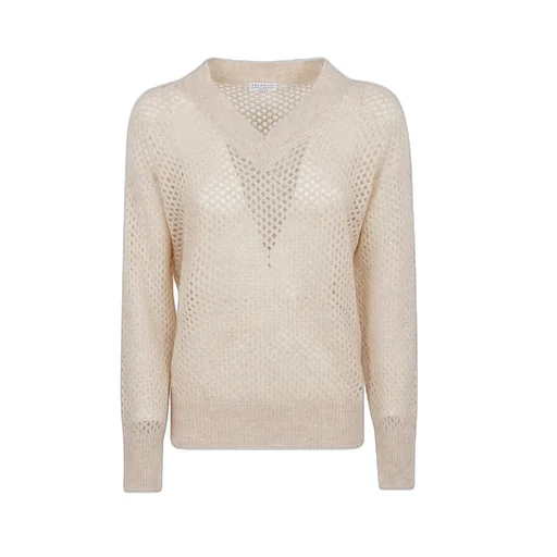 V-Neck Knitted Sweater