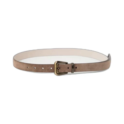 Logo Engraved Buckled Belt