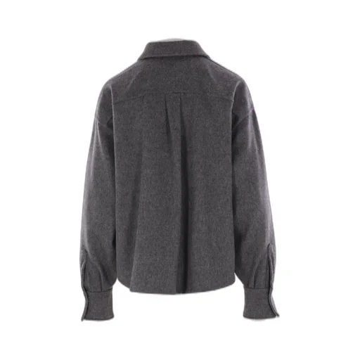 Button-Up Long-Sleeved Shirt