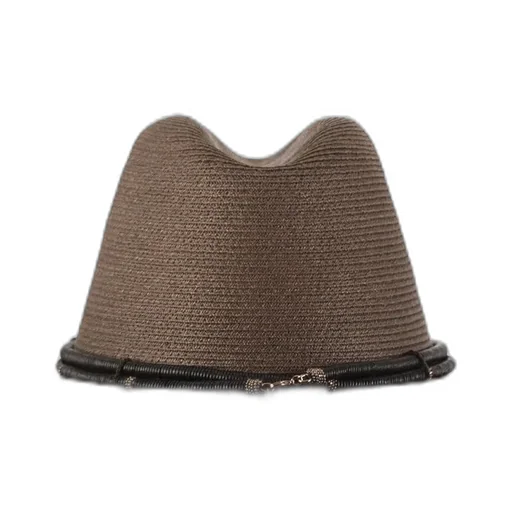 Embellished Wide-Brim Fedora