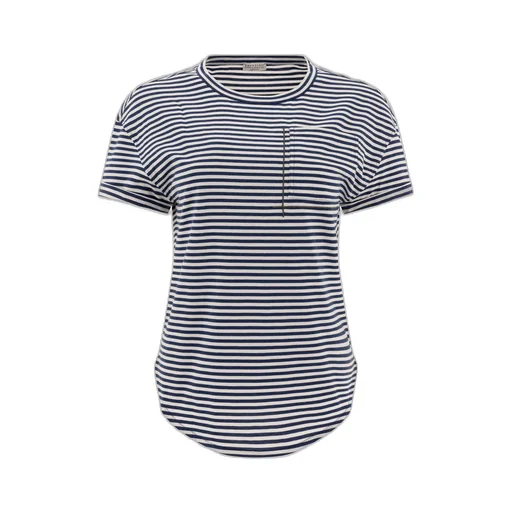 Striped Crewneck T-Shirt