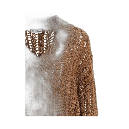 V-Neck Drop Shoulder Jumper