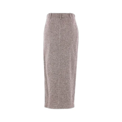 Diagonal Sartorial Pencil Skirt