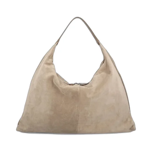 Logo Embossed Shoulder Bag